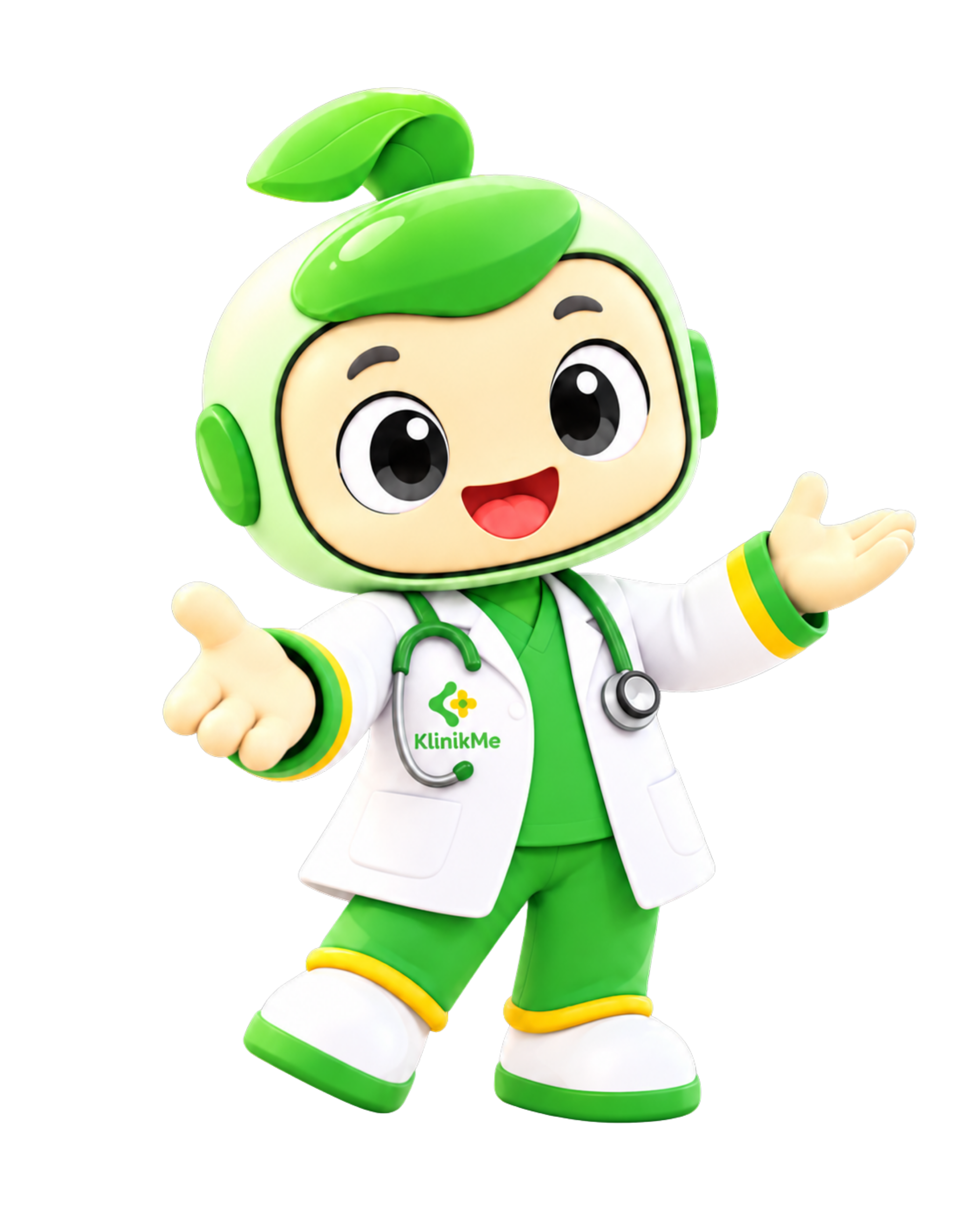 Maskot Dokter KlinikMe